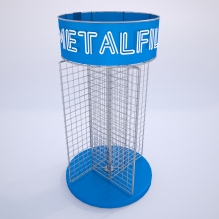rotating counter stand