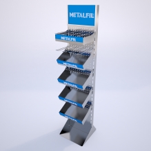 floor stand with 5 shelves