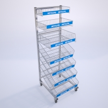 SEPARATE STAND WITH 7 BASKETS 45 CM